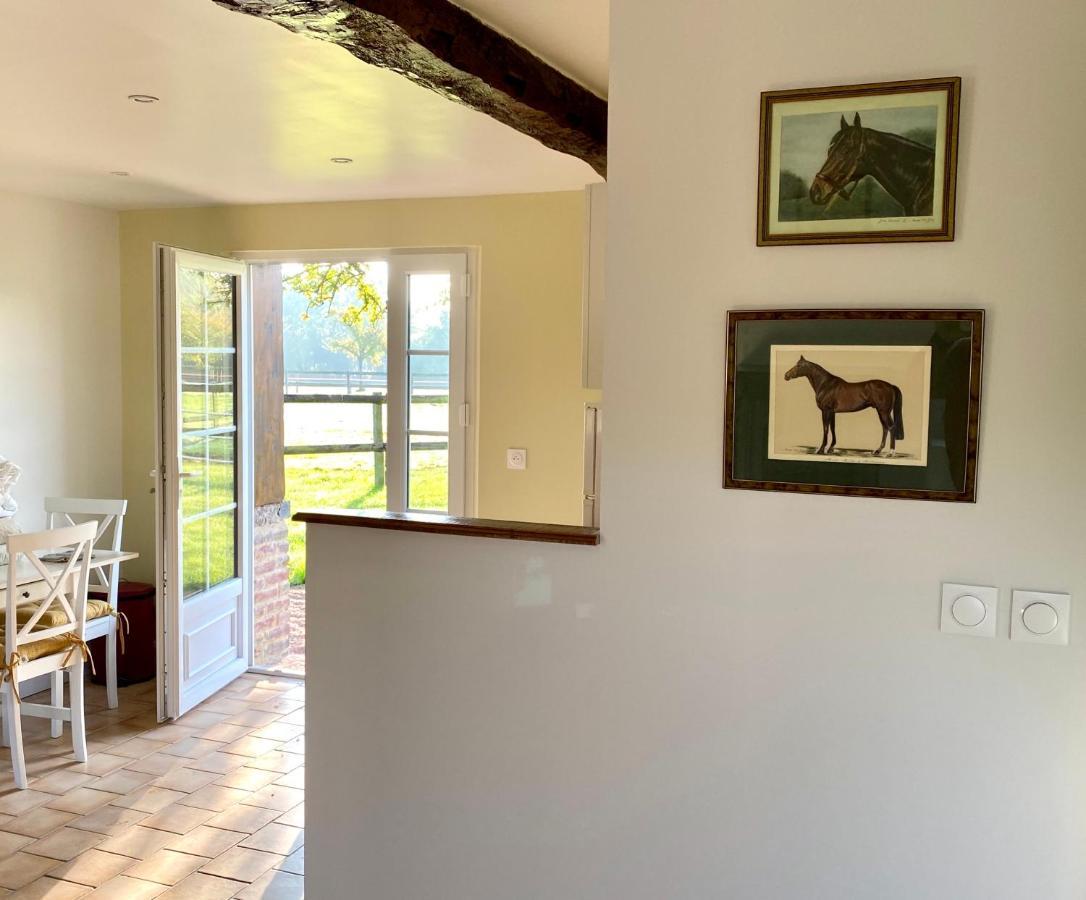 Apartament La Longere Du Haras Manerbe Zewnętrze zdjęcie