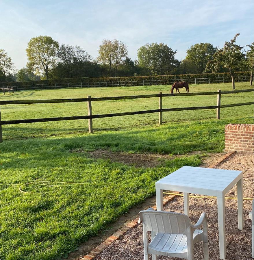 Apartament La Longere Du Haras Manerbe Zewnętrze zdjęcie