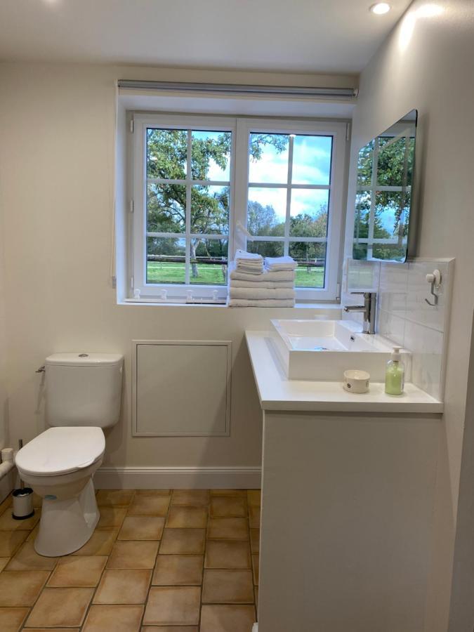 Apartament La Longere Du Haras Manerbe Zewnętrze zdjęcie