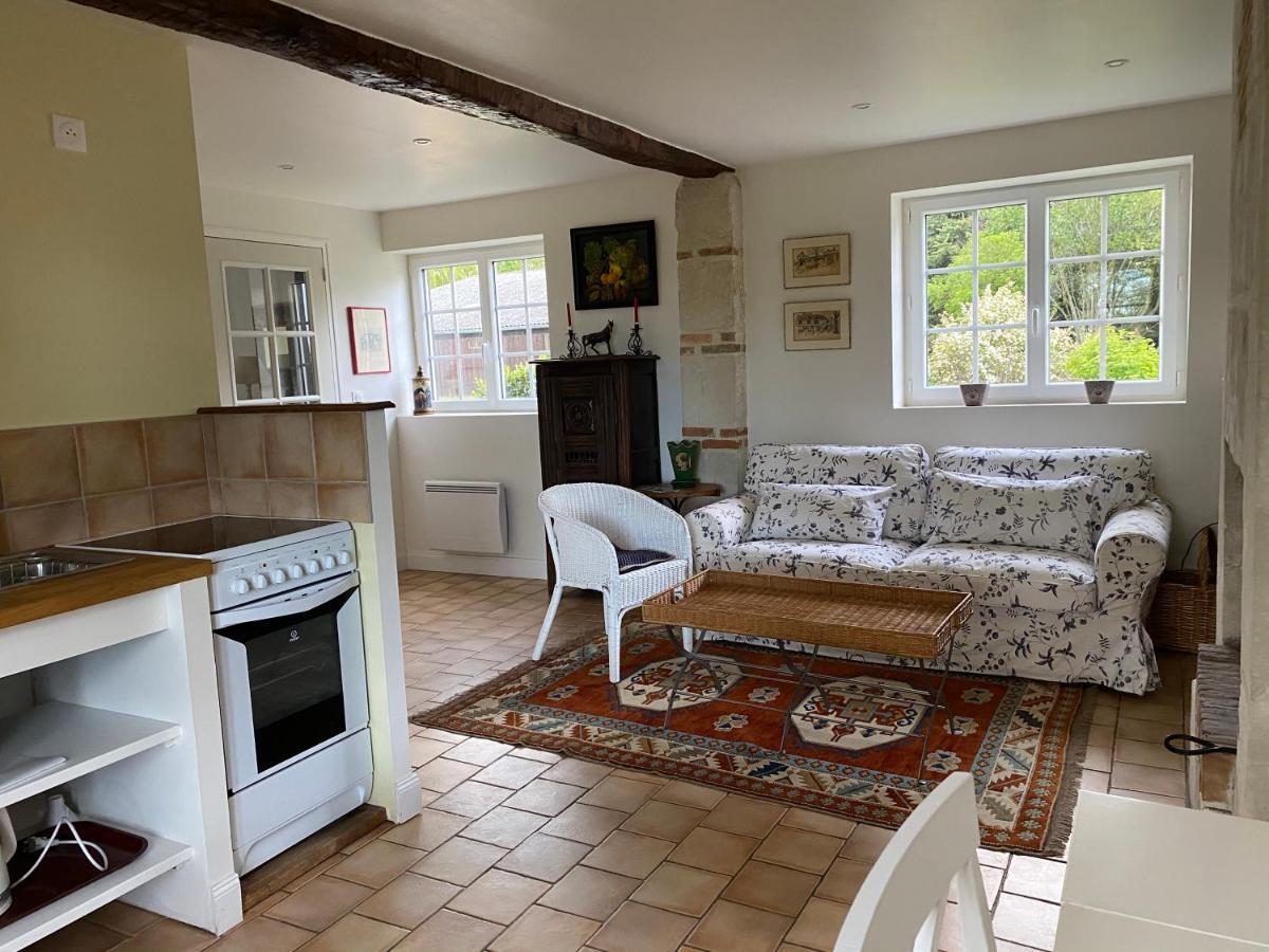 Apartament La Longere Du Haras Manerbe Zewnętrze zdjęcie