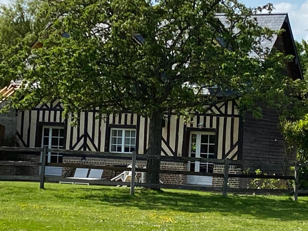 Apartament La Longere Du Haras Manerbe Zewnętrze zdjęcie