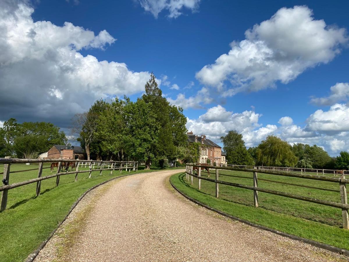 Apartament La Longere Du Haras Manerbe Zewnętrze zdjęcie